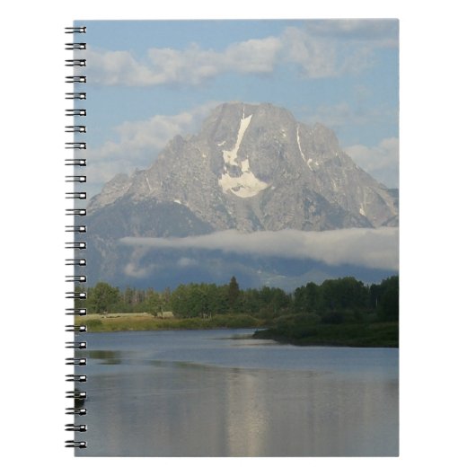 Jackson Hole, rivier in Grand Teton National Park Notitieboek (Voorkant)