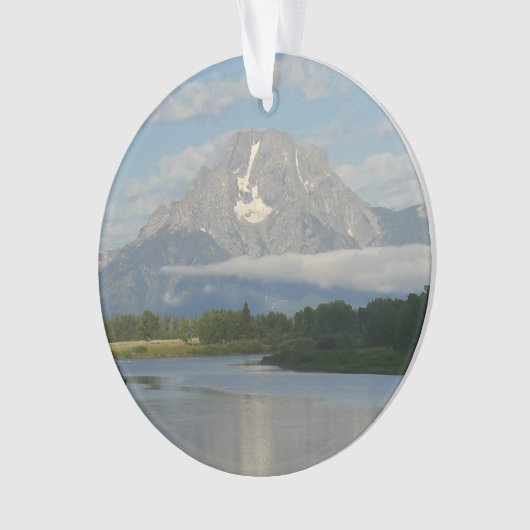 Jackson Hole, rivier in Grand Teton National Park Ornament (voorkant)
