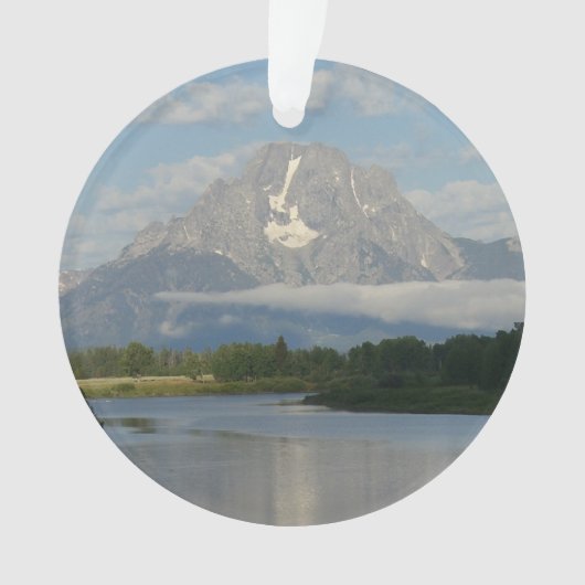 Jackson Hole, rivier in Grand Teton National Park Ornament (voorkant)