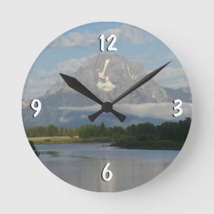 Jackson Hole-rivier in Grand Teton National Park Ronde Klok
