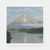 Jackson Hole, rivier in Grand Teton National Park Servetten (Voorkant)
