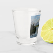 Jackson Hole, rivier in Grand Teton National Park Shot Glas (Links)