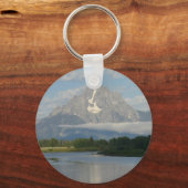 Jackson Hole, rivier in Grand Teton National Park Sleutelhanger (Voorkant)