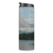 Jackson Hole, rivier in Grand Teton National Park Thermosbeker (Geroteerd rechts)