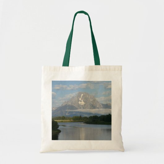 Jackson Hole, rivier in Grand Teton National Park Tote Bag (Voorkant)