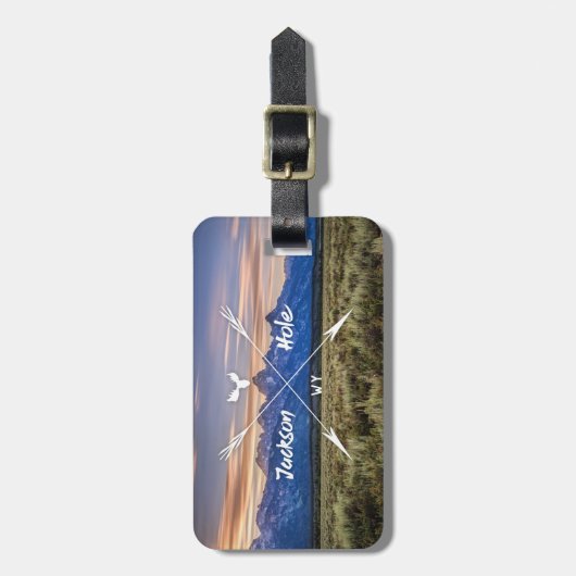 Jackson Hole Series 02 Bagagelabel (Voorkant verticaal)