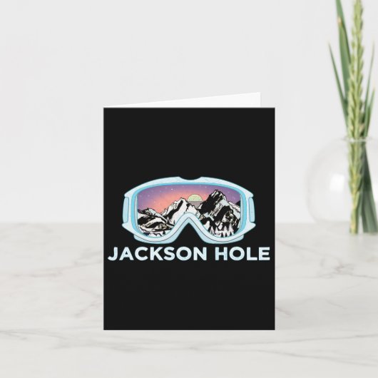 Jackson Hole Skiontwerp Jackson Hole Kaart (Voorkant)