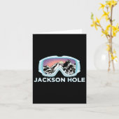 Jackson Hole Skiontwerp Jackson Hole Kaart (Gele Bloem)
