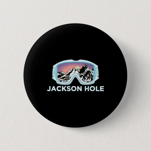Jackson Hole Skiontwerp Jackson Hole Ronde Button 5,7 Cm (Voorkant)