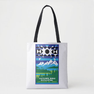 Jackson Hole Solar Eclipse Canvas tas