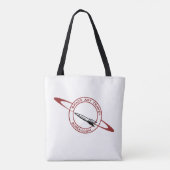 Jackson Hole Solar Eclipse Canvas tas (Achterkant)