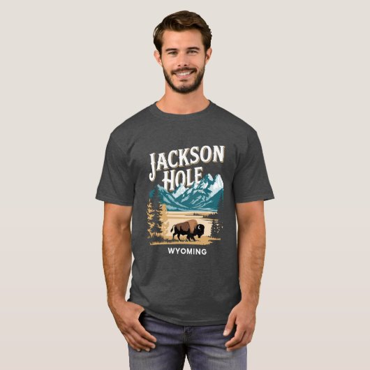 Jackson Hole T-shirt (Voorkant volledig)