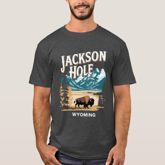 Jackson Hole T-shirt (Voorkant)