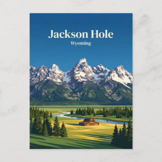 Jackson Hole USA Briefkaart