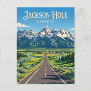 Jackson Hole USA Briefkaart