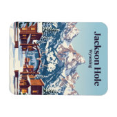 Jackson Hole USA Magneet (Horizontaal)