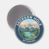 Jackson Hole USA Magneet (Voorkant / Achterkant)