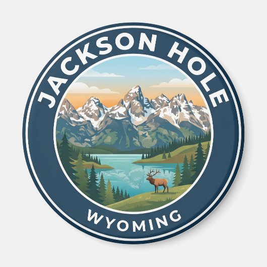 Jackson Hole USA Magneet (Voorkant)