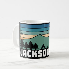 Jackson Hole WY Decal  Mug Koffiemok