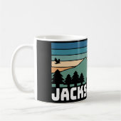Jackson Hole WY Decal  Mug Koffiemok (Links)