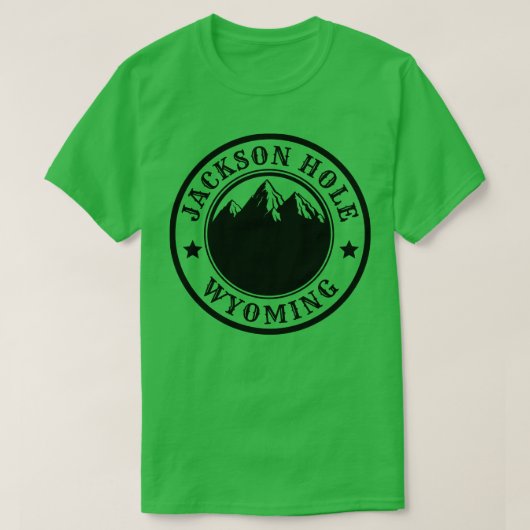 Jackson Hole Wyoming 10 T-shirt (Design voorkant)