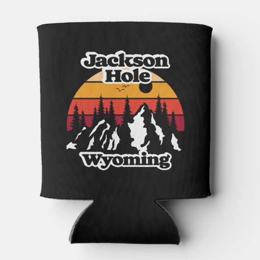 Jackson Hole Wyoming Blikjeskoeler (Achterkant)