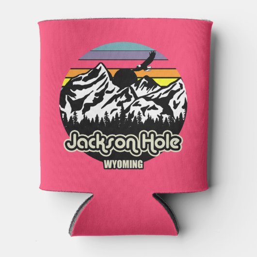 Jackson Hole Wyoming Blikjeskoeler (Voorkant)