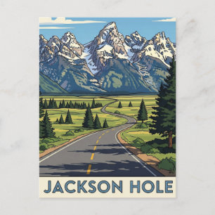 Jackson Hole Wyoming Briefkaart