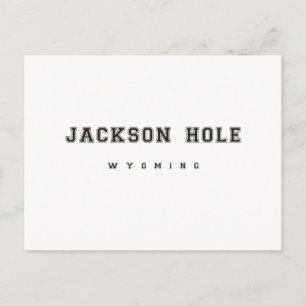 Jackson Hole Wyoming Briefkaart