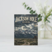 Jackson Hole Wyoming Briefkaart (Staand voorkant)
