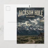 Jackson Hole Wyoming Briefkaart (Voorkant / Achterkant)