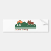Jackson Hole Wyoming Bumpersticker (Voorkant)