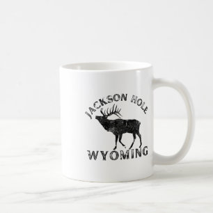 Jackson Hole Wyoming Eland Natuur Wandelen Buitenl Koffiemok