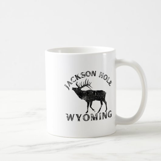 Jackson Hole Wyoming Elk Nature Hiking Outdoors  Koffiemok (Rechts)