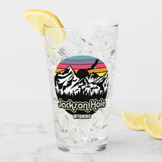 Jackson Hole, Wyoming Glas (Voorkant ijs)