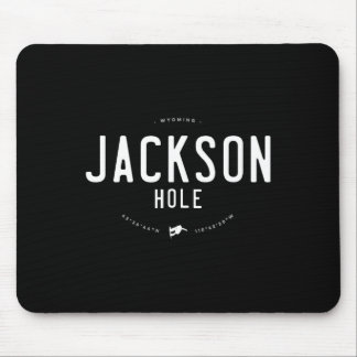 Jackson Hole Wyoming Graphic Distressed  Sn Muismat