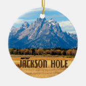 Jackson Hole Wyoming Keramisch Ornament (Voorkant)