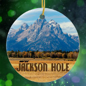 Jackson Hole Wyoming Keramisch Ornament