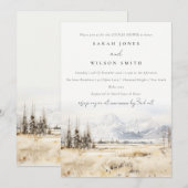 Jackson Hole Wyoming Landschap Koppels Douche Kaart (Voorkant / Achterkant)