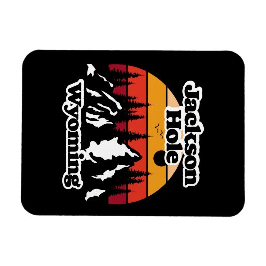 Jackson Hole Wyoming Magneet (Horizontaal)