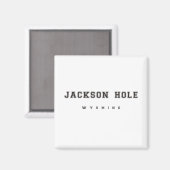Jackson Hole Wyoming Magneet (Voorkant / Achterkant)