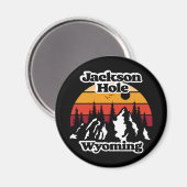  Jackson Hole Wyoming Magneet (Voorkant / Achterkant)