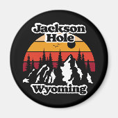 Jackson Hole Wyoming Magneet (Voorkant)