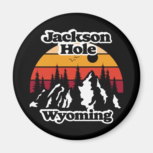  Jackson Hole Wyoming Magneet (Voorkant)