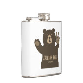 Jackson Hole Wyoming Peace Beer Heupfles (Rechts)