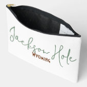 Jackson Hole, Wyoming Reis Souvenir Etui (Open)