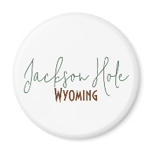 Jackson Hole, Wyoming Reis Souvenir