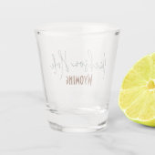 Jackson Hole, Wyoming Reis Souvenir Shot Glas (Achterkant)