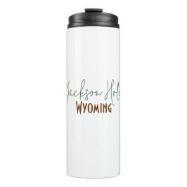 Jackson Hole, Wyoming Reis Souvenir Thermosbeker