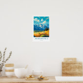 Jackson Hole Wyoming Reisprint Poster (Keuken)